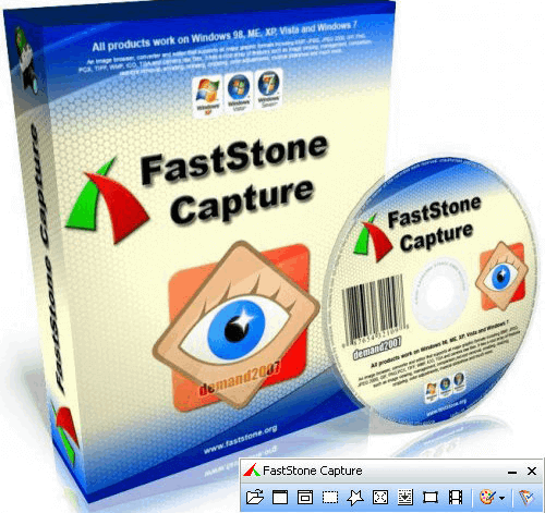 FastStone Capture v9.7中文注册绿色便携版 (图1)