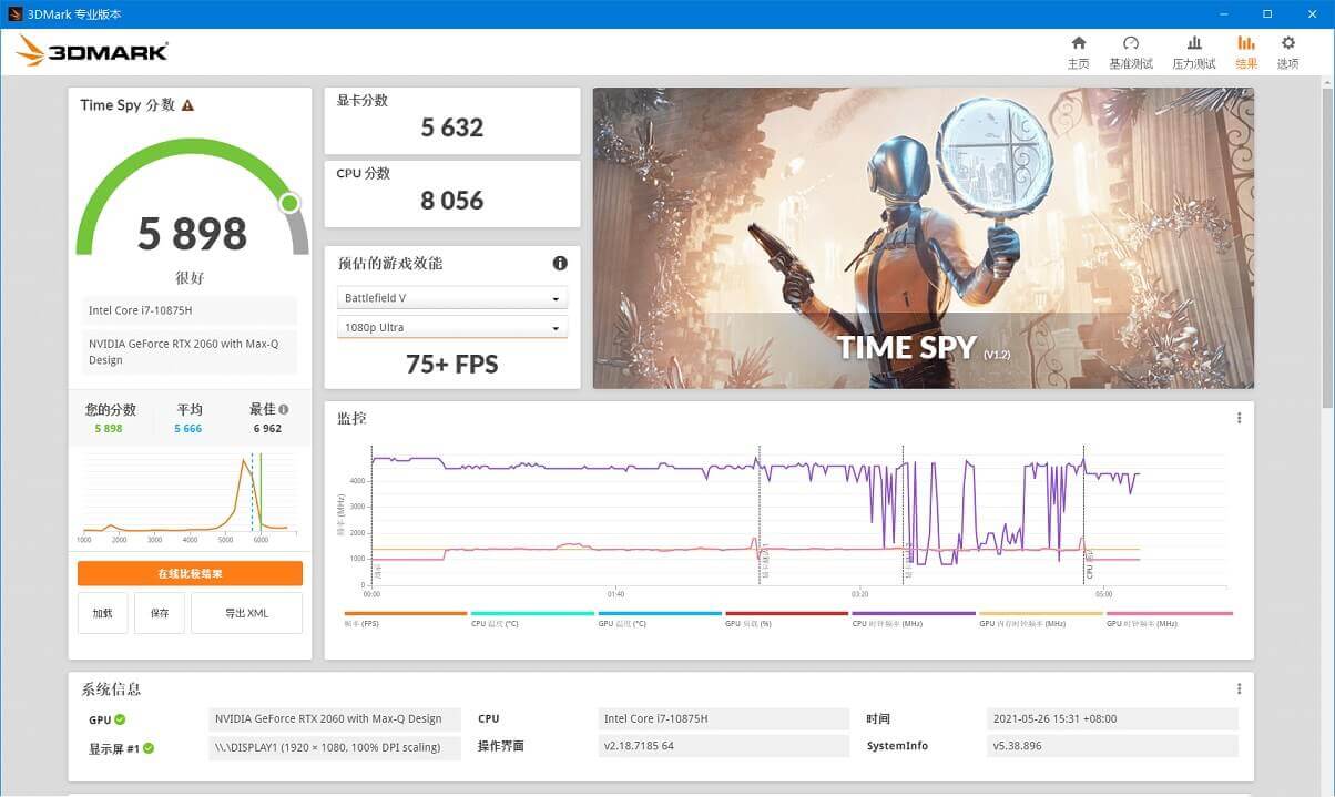 显卡跑分软件 3DMark 2.22.7359 解锁专业版 (图3)