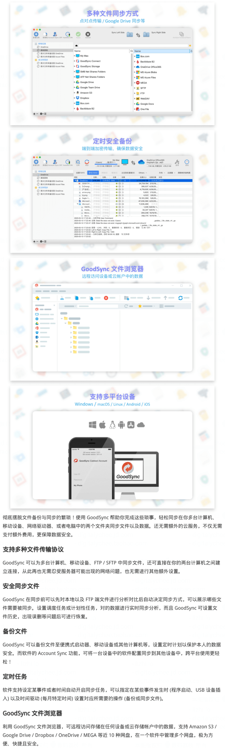 GoodSync破解版(数据同步备份软件)12.0.7.7 (图1)