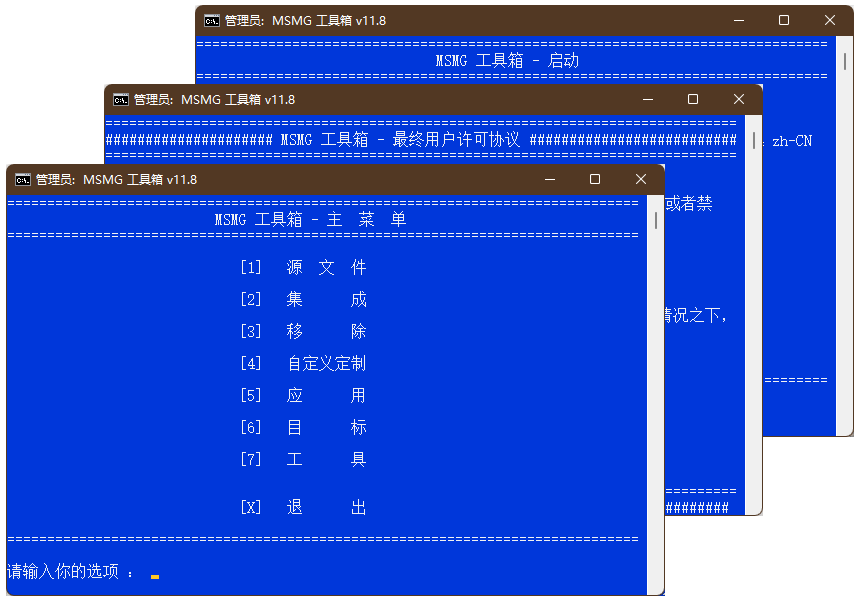 MSMG ToolKit中文版(系统精简工具箱)v12.9 (图1)