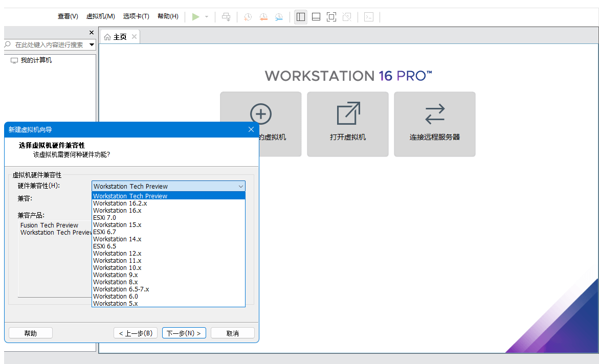 VMware Workstation Pro 22H2技术预览版